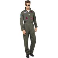 Top Gun Deluxe Adult Male Costume Size: Extra Large