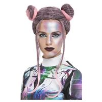 Space Buns Wig Costume Accessory