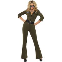 Top Gun Aviator Jumpsuit Adult Costume Size: Medium