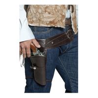 Authentic Western Wandering Gunman Belt and Holster Costume Prop 