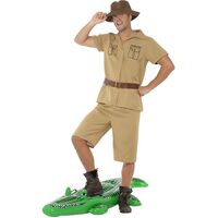 Safari Man Adult Costume Size: Medium