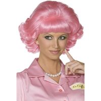 Grease Pink Frenchy Wig Costume Accessory