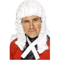 Judge's Wig Costume Accessory