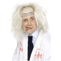 Insane Professor Wig Costume Accessory