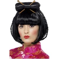 Oriental Lady Wig Costume Accessory