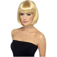 Short Bob Dark Blonde Partyrama Wig Costume Accessory