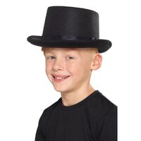 Top Hat Child Black Costume Accessory