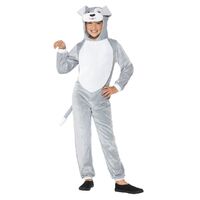 Dog Grey Child Costume Size: Medium