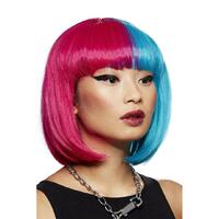 Manic Panic Blue Valentine Glam Doll Wig Costume Accessory