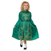 Irish Dancer Deluxe Child Costume Size: Large