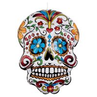 Day of the Dead Inflatable Hanging Skull Halloween Prop Decoration
