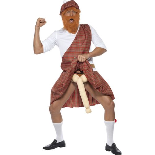 Well Hung Highlander Adult Costume Size: Large