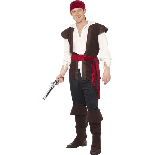 Pirate Deck Mate Adult Costume Size: Extra Large