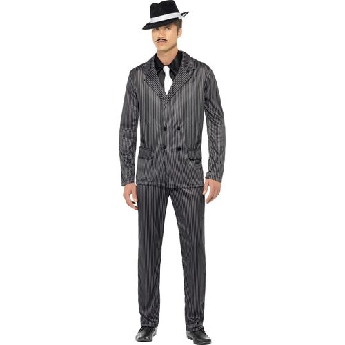 Gangster Outfit Adult Costume Size: Large
