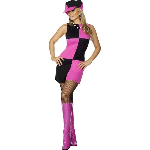 Swinging 60S Adult Costume Size: Large