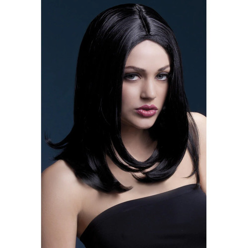 Fever Sophia Wig Black Costume Accessory