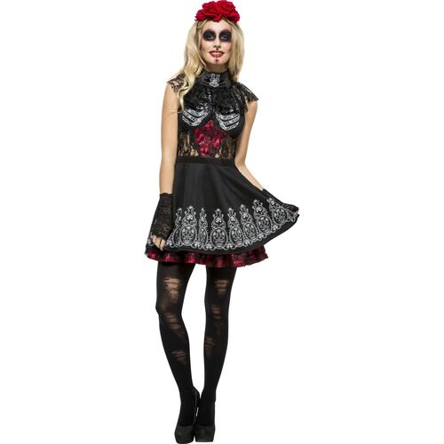 Day of the Dead Adult Costume Size: Small