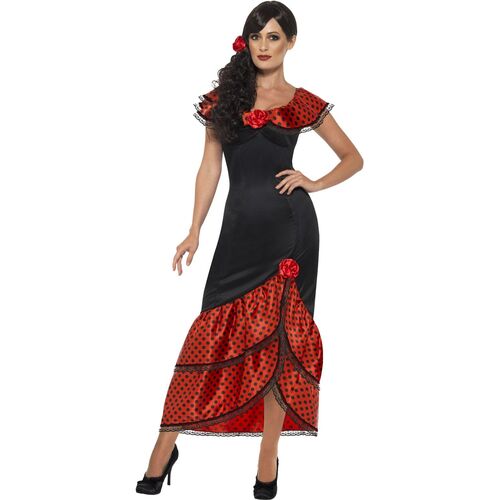 Flamenco Senorita Adult Costume Size: Large