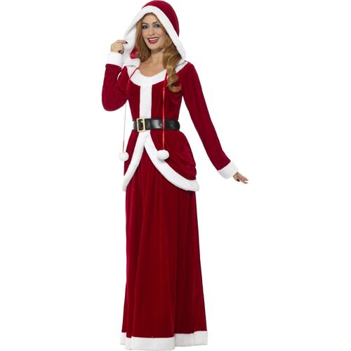 Ms Claus Deluxe Adult Costume Size: Large