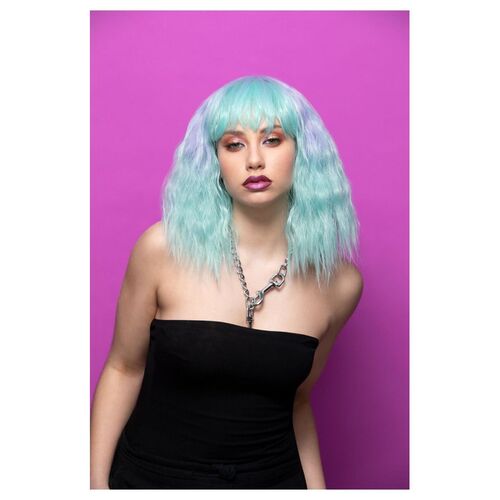 Manic Panic Lavender Mist Trash Goddess Wig Costume Accessory