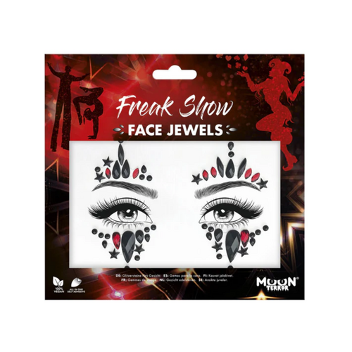 Moon Terror Face Jewels Freak Show Special Effect